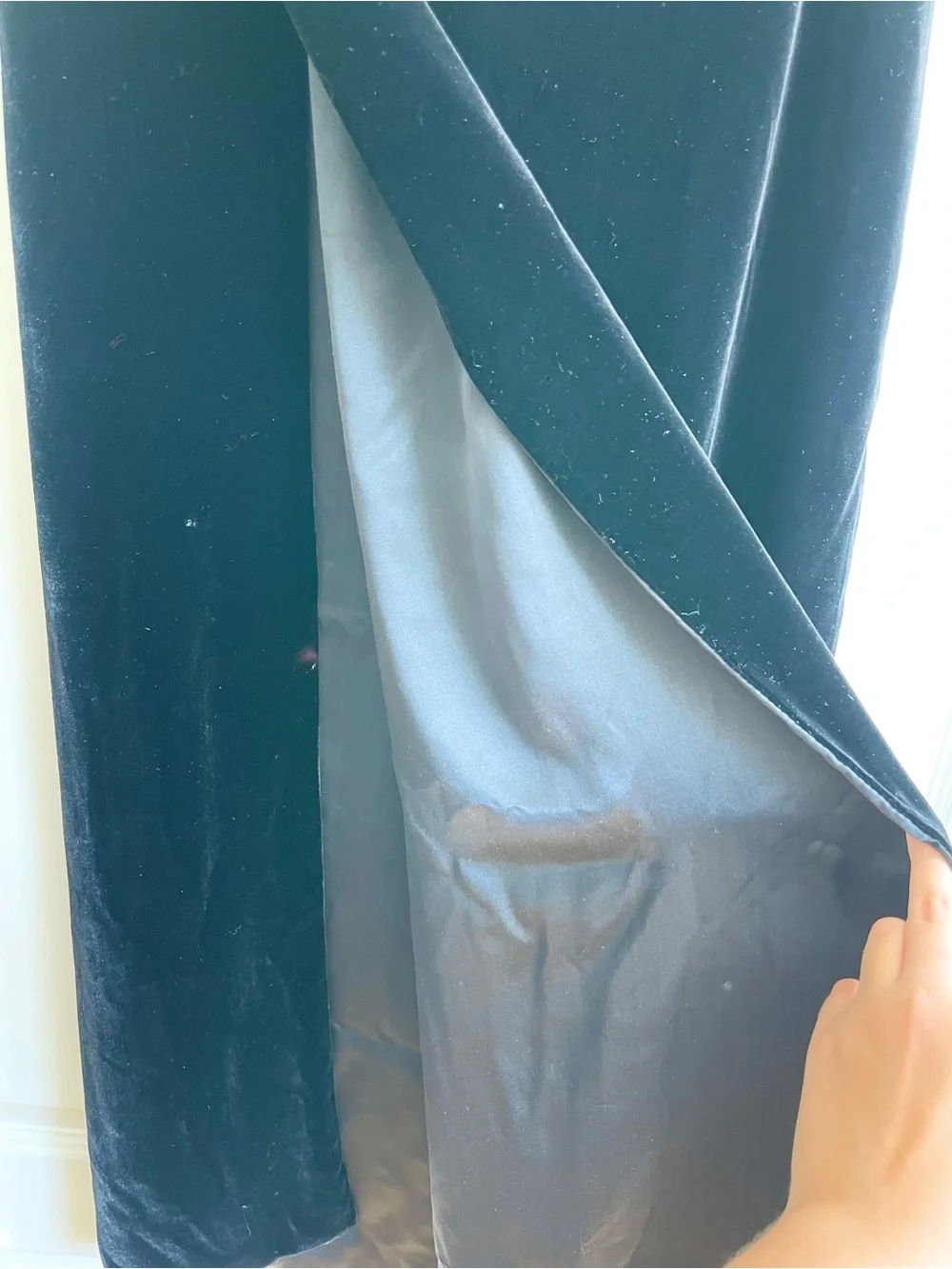 Vintage Ann Taylor Silk Blend Velvet Wrap Scarf Cape 20”x80” Evening Opera